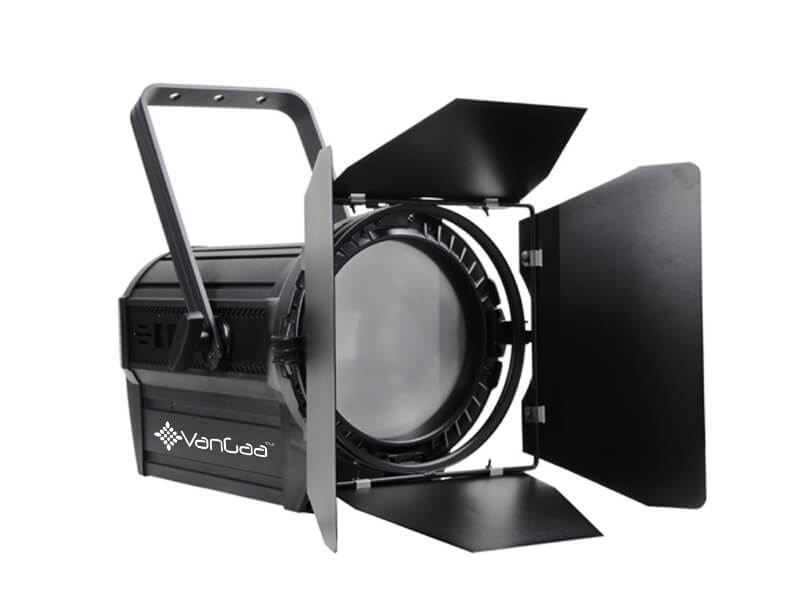 DMX Zoom 100W LED TV Studio Fresnel ضوء مستمر