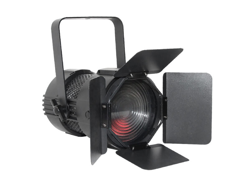 50W ثنائي اللون بدون مروحة LED TV Studio Fresnel ضوء مستمر