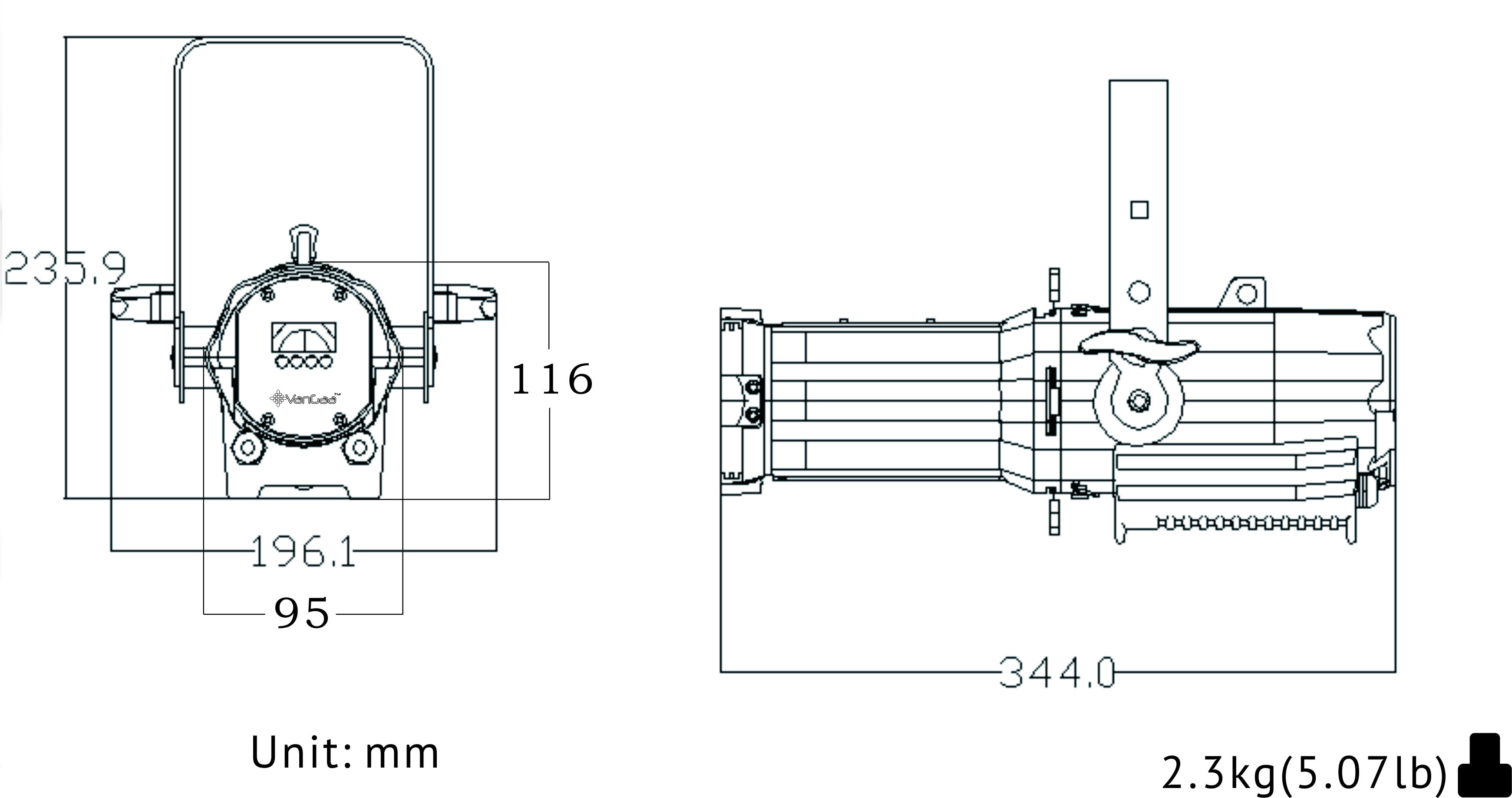 البعد VG-LVF60Z-N