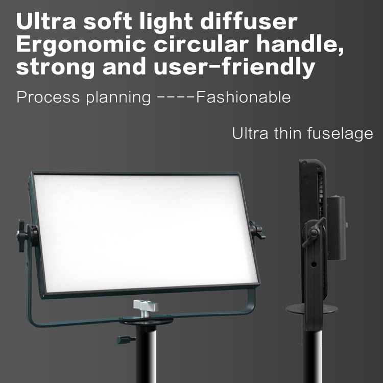 2High الطاقة عالية CRI LED ضوء لوحة الفيديو لينة