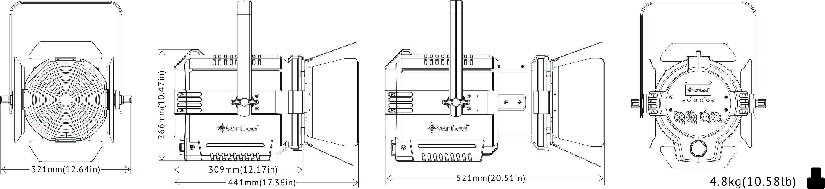 البعد VG-CB200W