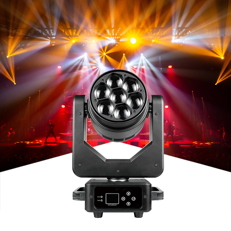 إطلاق جديد Bee Eyed 7pcs 25W LED ضوء شعاع متحرك رئيسي 