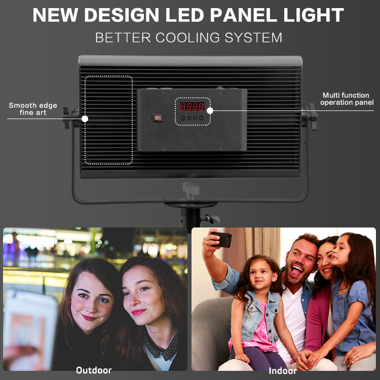 120W ثنائي اللون LED ضوء لوحة فيديو لينة