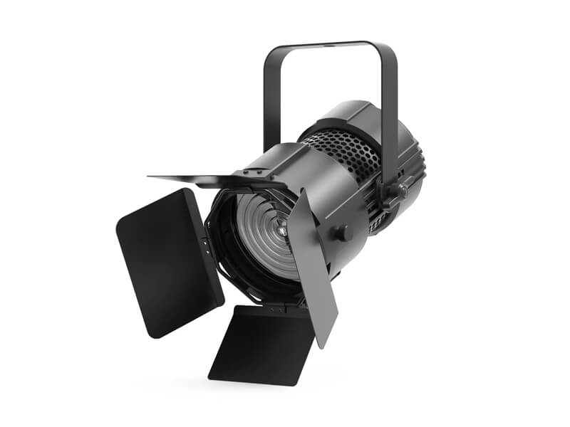 50W ثنائي اللون بدون مروحة LED TV Studio Fresnel ضوء مستمر