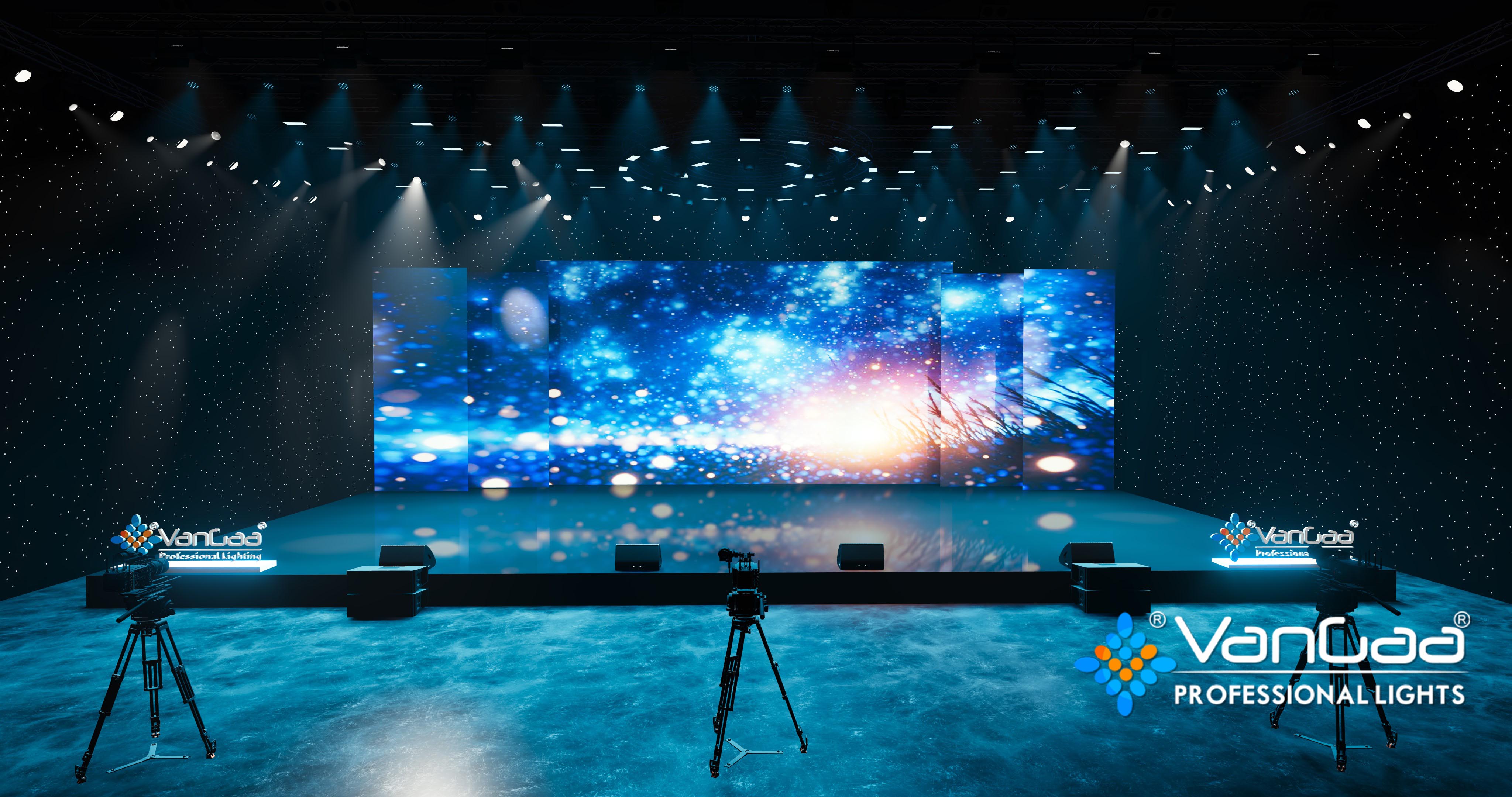 تصميم إضاءة استوديوهات متوسطة الحجم: ثلاثية الوظيفة والفن والتكنولوجيا