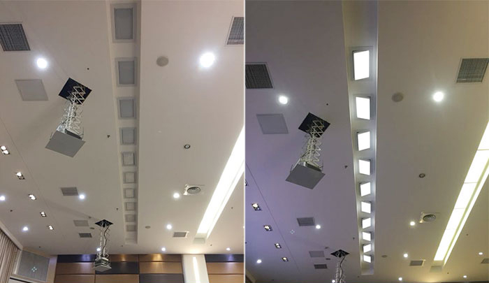 Embedded LED سطح الأرض